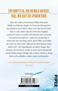 Piper Verlag GmbH Polizeiarbeit & Forensik-Wisting und der Tag der Vermissten