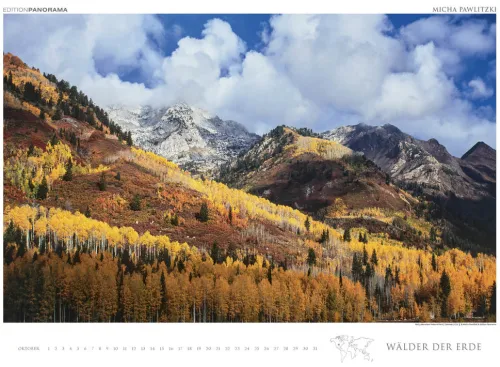 Edition Panorama GmbH Immerwährender Kalender-WÄLDER DER ERDE