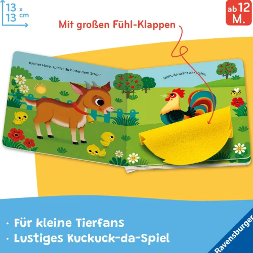 Kinder Ravensburger Verlag 0-3 Jahre-Wo bist du ...? - Wo bist du, kleiner Hase?