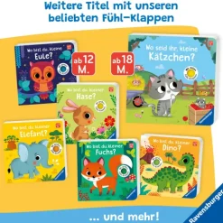 Kinder Ravensburger Verlag 0-3 Jahre-Wo bist du ...? - Wo bist du, kleiner Hase?