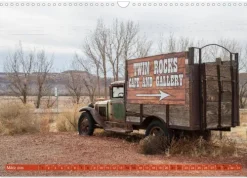 Calvendo Wandkalender-Wo der Wind Wohnt, Amerikas Lost Places (Wandkalender 2026 DIN A3 quer), Monatskalender