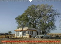 Calvendo Wandkalender-Wo der Wind Wohnt, Amerikas Lost Places (Wandkalender 2026 DIN A3 quer), Monatskalender