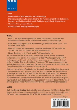 Vde Verlag GmbH Technik*Wo steht was in DIN VDE 0100?