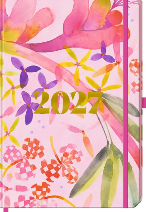 Coppenrath Geburtstagskalender*Wochenkalender 2027 - Pink