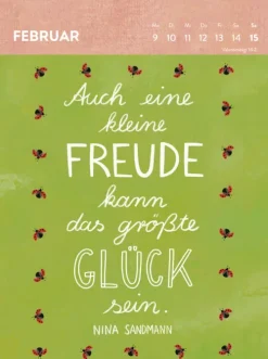 Groh Verlag Wochenkalender*Wochenkalender 2026: Sei wild, frei und wunderbar