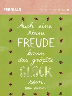 Groh Verlag Wochenkalender*Wochenkalender 2026: Sei wild, frei und wunderbar