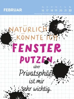 Groh Verlag Wochenkalender*Wochenkalender 2026: Warum in die Ferne schweifen, wenn das Sofa liegt so nah?