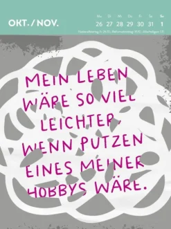 Groh Verlag Wochenkalender*Wochenkalender 2026: Warum in die Ferne schweifen, wenn das Sofa liegt so nah?