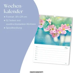 Grafik Werkstatt Bielefeld Wochenkalender*Wochenkalender klein 2026 Zeit für dich