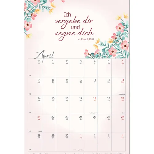 Kawohl Terminkalender*Wohlfühlen in deiner Gegenwart 2025