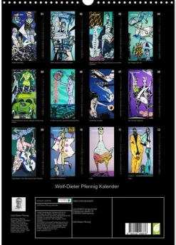 Calvendo Wandkalender*Wolf-Dieter Pfennig Kalender (Wandkalender 2026 DIN A3 hoch), Monatskalender
