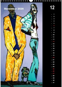 Calvendo Wandkalender*Wolf-Dieter Pfennig Kalender (Wandkalender 2026 DIN A3 hoch), Monatskalender