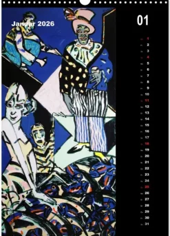 Calvendo Wandkalender*Wolf-Dieter Pfennig Kalender (Wandkalender 2026 DIN A3 hoch), Monatskalender