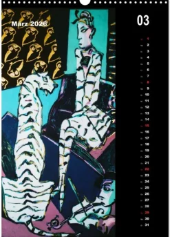 Calvendo Wandkalender*Wolf-Dieter Pfennig Kalender (Wandkalender 2026 DIN A3 hoch), Monatskalender