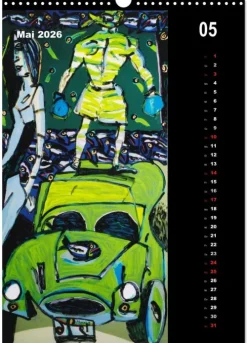 Calvendo Wandkalender*Wolf-Dieter Pfennig Kalender (Wandkalender 2026 DIN A3 hoch), Monatskalender