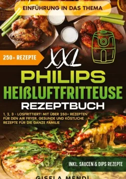 tredition Vegan-XXL Philips Heißluftfritteuse Rezeptbuch