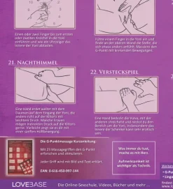 LoveBase-Media Achtsamkeit & Gesundheit-Yoni-Massage Kurzanleitung (2020) - 23 Massage-Techniken für die Tantramassage und mehr Genuss beim Sex - Praktische Schnellübersicht und Spickzettel -