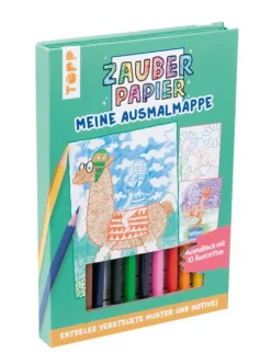 frechverlag GmbH Buntstifte*Zauberpapier - Meine Ausmalmappe