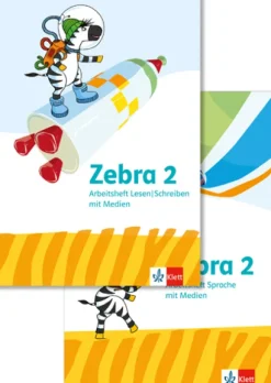Klett Ernst /Schulbuch Nach Bundesländern·Saarland|Nach Bundesländern·Baden-Württemberg*Zebra 2. Allgemeine Ausgabe. Paket: Arbeitsheft Sprache und Arbeitsheft Lesen/Schreiben Klasse 2