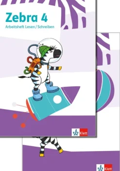 Klett Ernst /Schulbuch Nach Bundesländern·Sachsen|Nach Bundesländern·Saarland*Zebra 4. Paket: Arbeitsheft Lesen/Schreiben und Arbeitsheft Sprache Klasse 4