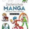 Bassermann, Edition Artbooks & Handbücher-Zeichenschule Manga - 100 Figuren, Posen, Charaktere Schritt für Schritt