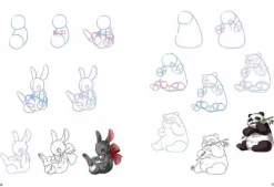 Bassermann, Edition Artbooks & Handbücher-Zeichenschule Manga - 100 Figuren, Posen, Charaktere Schritt für Schritt