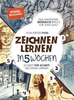 YUNA Artbooks & Handbücher*Zeichnen lernen in 5 Wochen