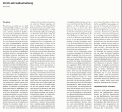 Zürich. Architekturführer*DOM Publishers Discount