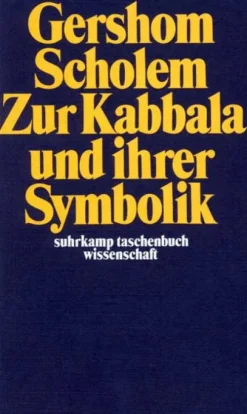 Suhrkamp Verlag Theologie-Zur Kabbala und ihrer Symbolik
